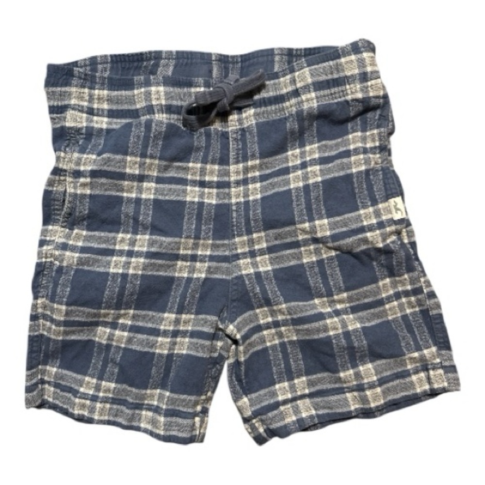 Hollister Blue and White Plaid Kids Pajama Bottoms size Large